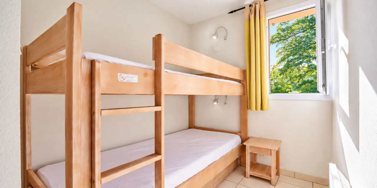 La cabine de l'appartement 2 pièces cabine – 6 personnes