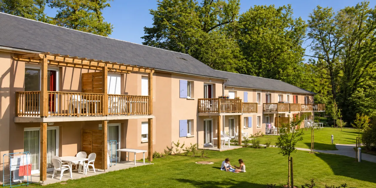Les espaces verts de la Résidence Le Hameau du Lac
